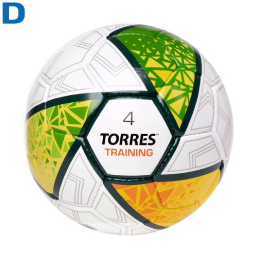 Мяч футбольный №4 тренировочный TORRES Training